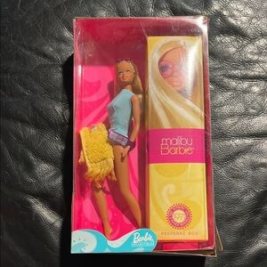 Barbie Malibu Doll with Blue and Yellow Outfit